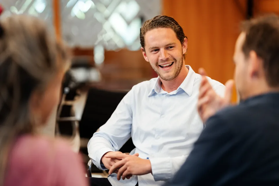 Helixiora team bespreekt AI-strategie